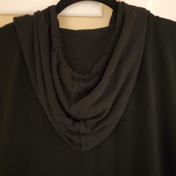 John Galt Women's Cropped Hooded Sweatshirt - Picture 4 of 7